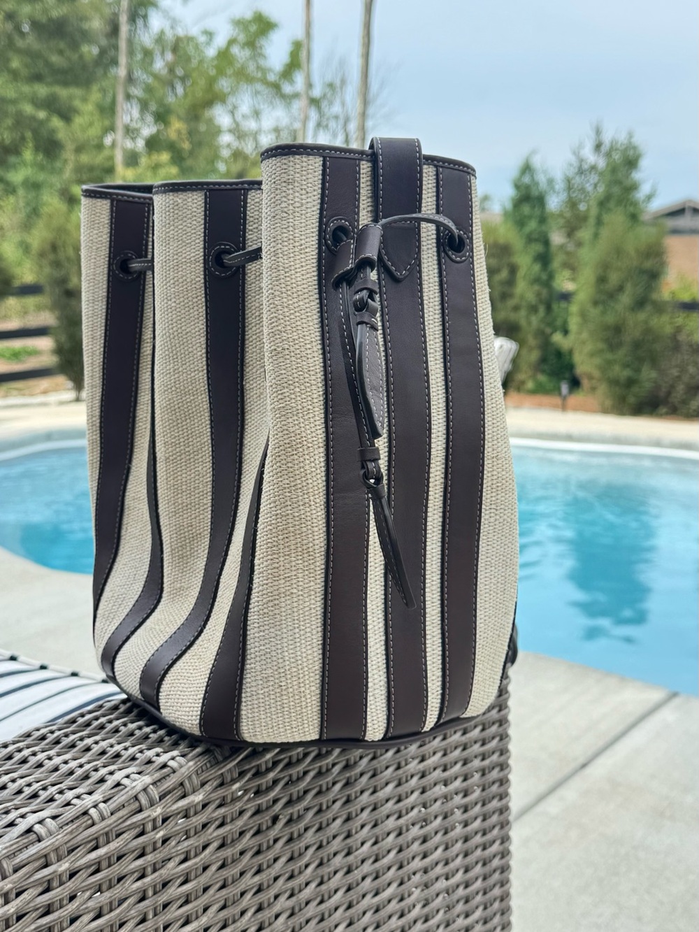Hunting Season Extra Large Drawstring Bucket Bag